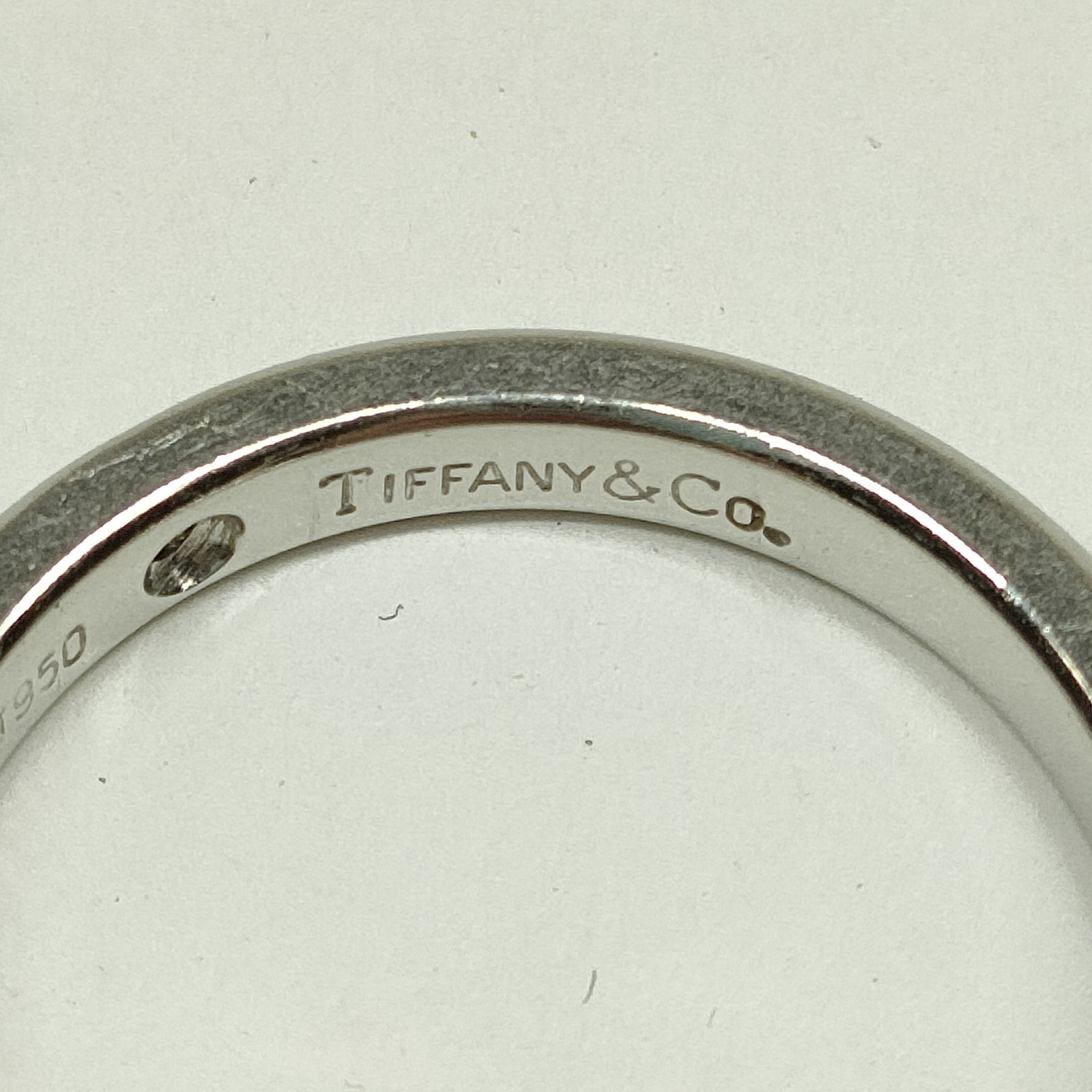 Tiffany and Co. Ring Band Diamond Platinum 1313118 | eBay